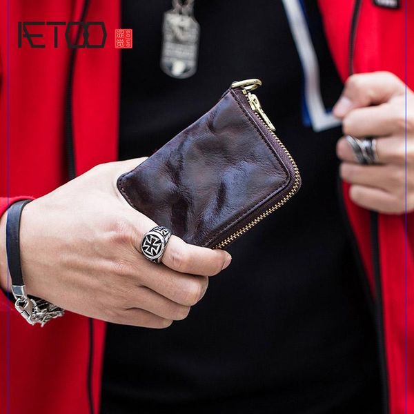 first layer cowhide zipper wallet, short retro handmade pleated simple men's trendy wallet wallets, Red;black
first layer cowhide zipper wallet, short retro handmade pleated simple men's trendy wallet wallets, Red;black