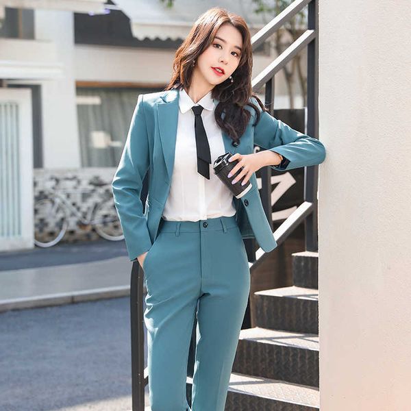 autumn and winter women's professional office pants suit two-piece ladies slim ladies jacket casual trousers 210527, White
autumn and winter women's professional office pants suit two-piece ladies slim ladies jacket casual trousers 210527, White