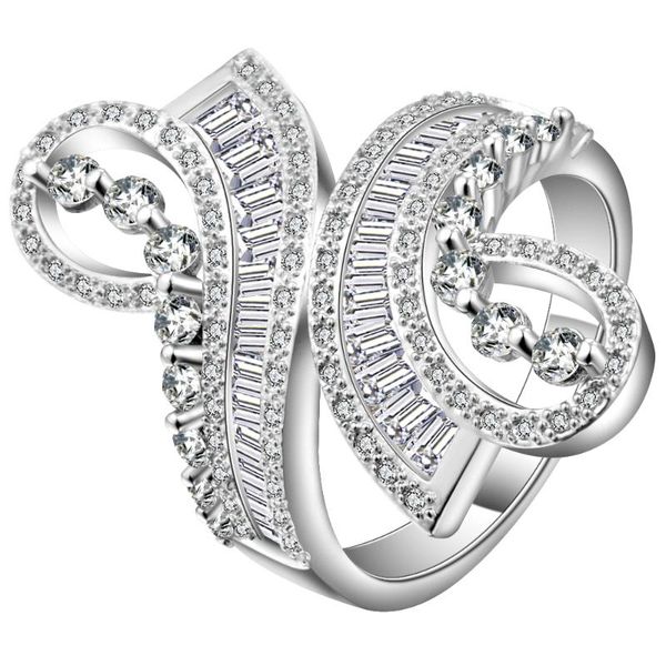 wedding rings elegant micro pave cut zircon cz geometric design jewelry silver color amazing women's big finger custom, Slivery;golden
wedding rings elegant micro pave cut zircon cz geometric design jewelry silver color amazing women's big finger custom, Slivery;golden