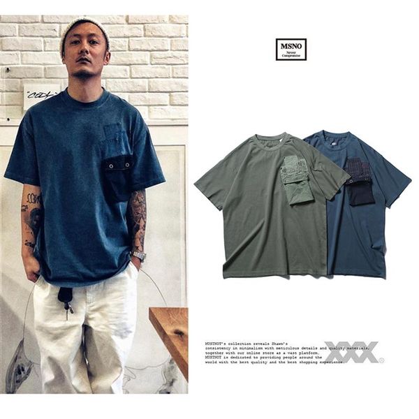 men's t-shirts tide brand wtaps summer pure cotton fashion wild round neck loose couple short-sleeved t-shirt, White;black
men's t-shirts tide brand wtaps summer pure cotton fashion wild round neck loose couple short-sleeved t-shirt, White;black