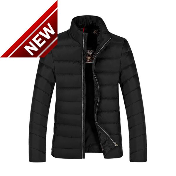 2019 fashion winter men's down jacket 95% white duck light warm male casual classic solid color jaqueta masculino, Black
2019 fashion winter men's down jacket 95% white duck light warm male casual classic solid color jaqueta masculino, Black