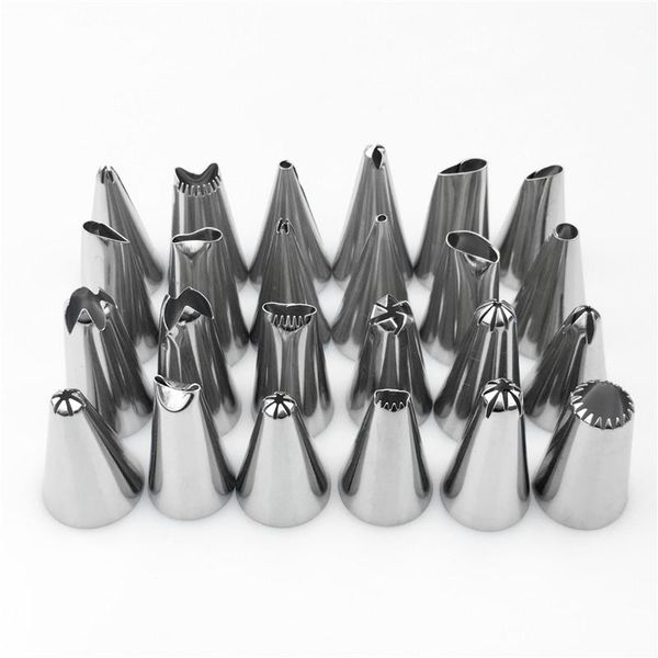 baking & pastry tools qualified cake decorating 24pcs/set large stainless steel icing piping nozzles tips set fondant kitchen accessories
baking & pastry tools qualified cake decorating 24pcs/set large stainless steel icing piping nozzles tips set fondant kitchen accessories