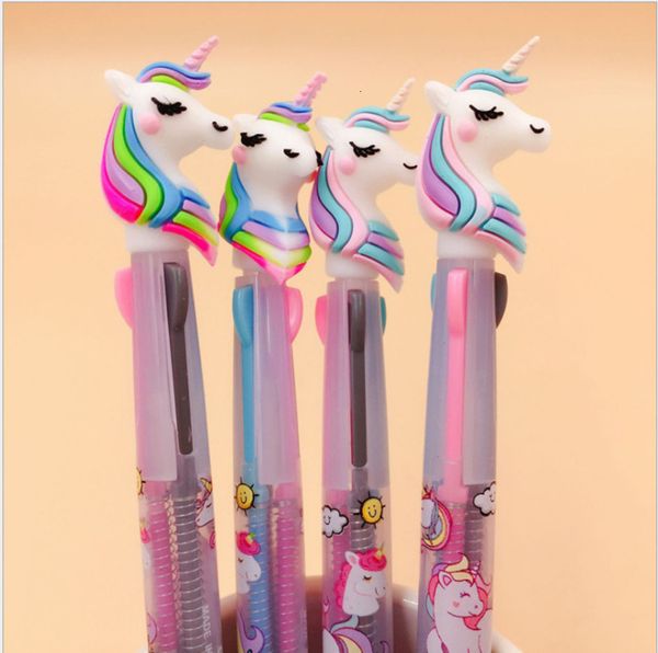 pen new unicorn cartoon ballpoint silicone head 3-color student writing cartoon multi color ballpoint
pen new unicorn cartoon ballpoint silicone head 3-color student writing cartoon multi color ballpoint