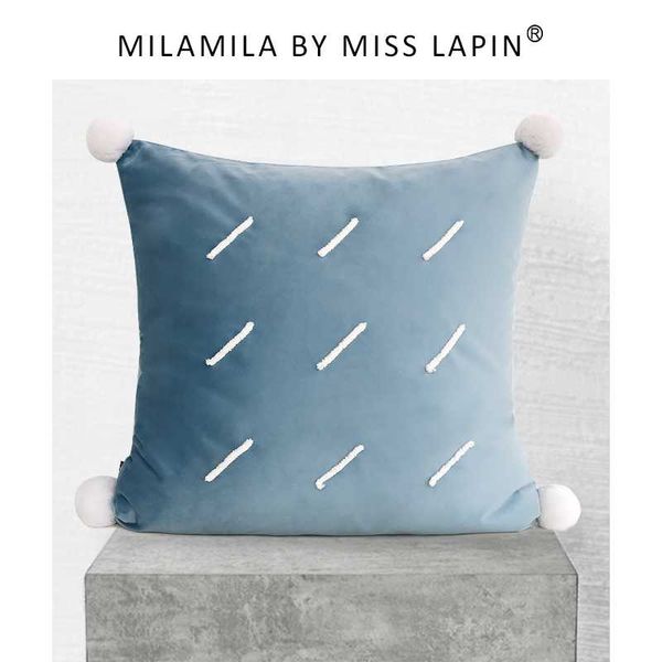 pillow case miss lapin raindrops embroidered soft cushion cover pom poms decorative throw cases
pillow case miss lapin raindrops embroidered soft cushion cover pom poms decorative throw cases