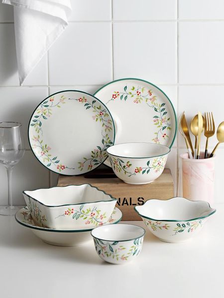 dishes & plates 1 pc ceramic party tableware set porcelain breakfast noodle bowl cute rice for children kitchen dinner plate
dishes & plates 1 pc ceramic party tableware set porcelain breakfast noodle bowl cute rice for children kitchen dinner plate