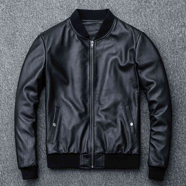 men's leather & faux men aviation bomber jacket sheepskin real coat motorcycle clothing genuine slim black flight jacket1 x3bw
men's leather & faux men aviation bomber jacket sheepskin real coat motorcycle clothing genuine slim black flight jacket1 x3bw