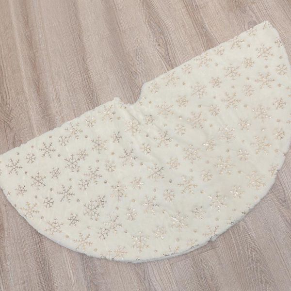 christmas decorations 90/122cm snowflake tree skirts carpet background door mat apron ornaments
christmas decorations 90/122cm snowflake tree skirts carpet background door mat apron ornaments