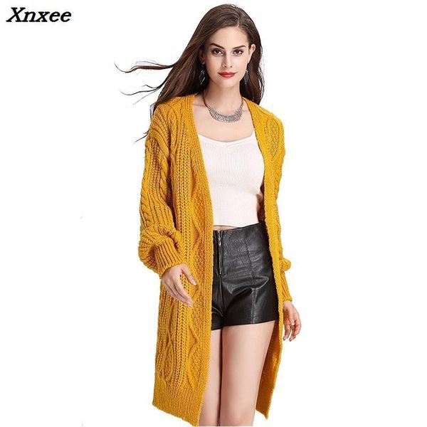 women's sweaters women long cardigans knitting sweater autumn winter open stitch coat loose puff sleeve coats female warm outwear, White;black
women's sweaters women long cardigans knitting sweater autumn winter open stitch coat loose puff sleeve coats female warm outwear, White;black