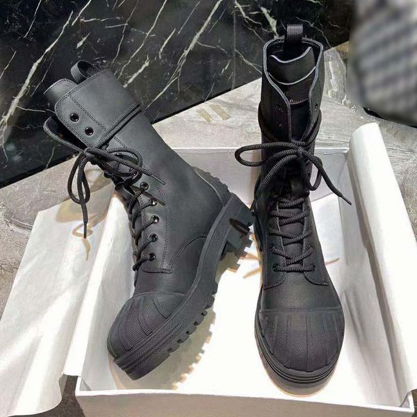 women's ankle boot designer luxury martin desert boots 100% genuine leather quilted lace-up winter shoes rubber lug sole with box, Black
women's ankle boot designer luxury martin desert boots 100% genuine leather quilted lace-up winter shoes rubber lug sole with box, Black