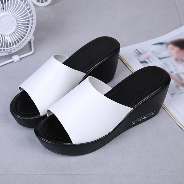 women platform high heels sandals female summer 2021 fashion slope fish mouth casual outdoor slippers zapatos mujer black white
women platform high heels sandals female summer 2021 fashion slope fish mouth casual outdoor slippers zapatos mujer black white