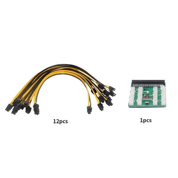 power module breakout board for 750w 1200w psu server conversion +17pcs 12pcs 6pin to 8pin cable btc computer cables & connectors
power module breakout board for 750w 1200w psu server conversion +17pcs 12pcs 6pin to 8pin cable btc computer cables & connectors