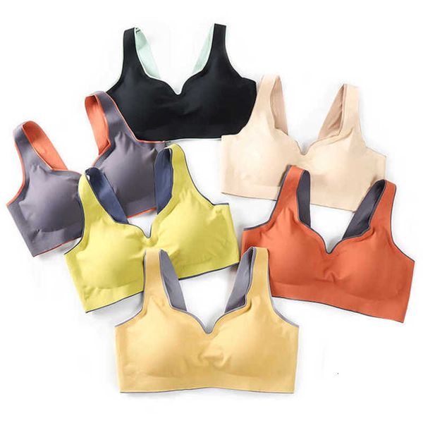 girlfriends trace ice back gathered women's bra no steel ring large size adjustable sports sleep underwear, Black;white
girlfriends trace ice back gathered women's bra no steel ring large size adjustable sports sleep underwear, Black;white