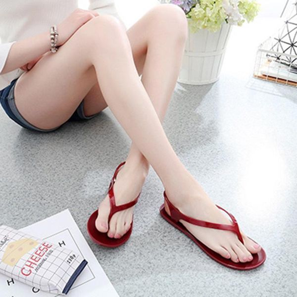 women sandals 2021 summer arrival plastic flat fashion flip flops water-proof sweet beach outdoor, Black
women sandals 2021 summer arrival plastic flat fashion flip flops water-proof sweet beach outdoor, Black