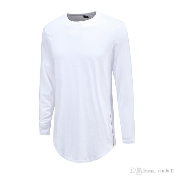 men's t-shirts trends men t shirts super longline long sleeve t-shirt hip hop arc hem with curve side zip tee, White;black
men's t-shirts trends men t shirts super longline long sleeve t-shirt hip hop arc hem with curve side zip tee, White;black