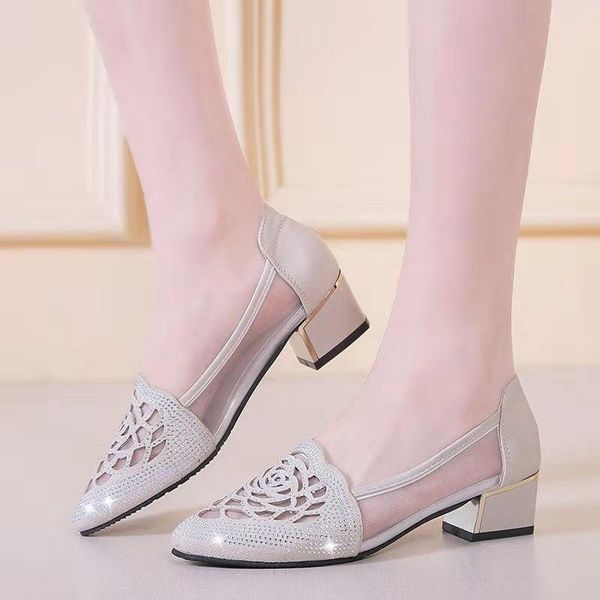 sandals summer women shoes breathable comfortable hollow mesh floral plus size thick mid heels female ladies 2021, Black
sandals summer women shoes breathable comfortable hollow mesh floral plus size thick mid heels female ladies 2021, Black