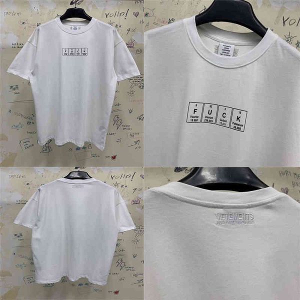 casual dresses t-shirts funny fashion front lyrics vtm t s print font chemical element of the hip-hop vetements, Black;gray
casual dresses t-shirts funny fashion front lyrics vtm t s print font chemical element of the hip-hop vetements, Black;gray