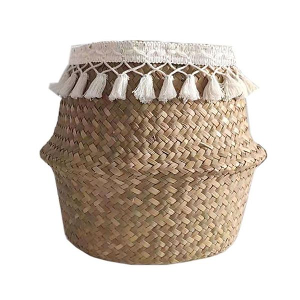 natural handmade woven straw basket storage dirty clothes container plant garden decor flower pot baskets
natural handmade woven straw basket storage dirty clothes container plant garden decor flower pot baskets