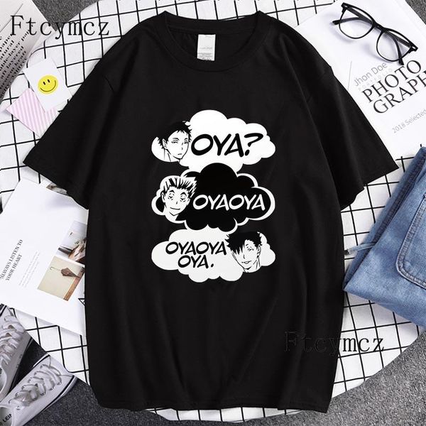 men's t-shirts men t shirts anime haikyuu soft cotton summer casual printed oya essential oversize female o neck black, White;black
men's t-shirts men t shirts anime haikyuu soft cotton summer casual printed oya essential oversize female o neck black, White;black