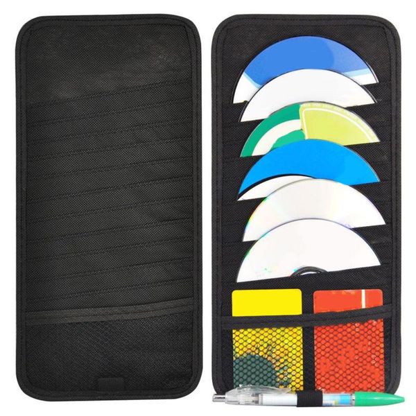 car organizer 1pc brand 12disc capacity cd sun visor storage dvd holder black pocket storing case suitable for cars
car organizer 1pc brand 12disc capacity cd sun visor storage dvd holder black pocket storing case suitable for cars