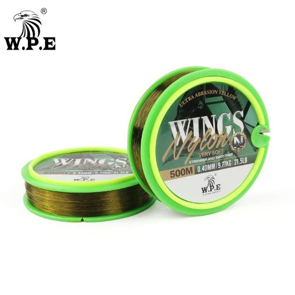 w.p.e nylon fishing line tackle pesca accessory 100m/300m/500m sink leader 0.20mm-0.50mm 5.8lb-26.4lb braid
w.p.e nylon fishing line tackle pesca accessory 100m/300m/500m sink leader 0.20mm-0.50mm 5.8lb-26.4lb braid