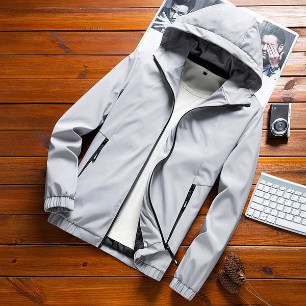 men's jackets spring and autumn fashion casual thin jacket solid zipper pocket cardigan hooded street style men, Black;brown
men's jackets spring and autumn fashion casual thin jacket solid zipper pocket cardigan hooded street style men, Black;brown