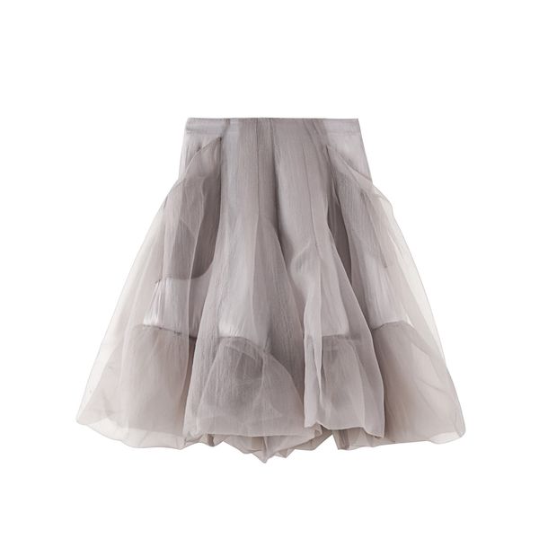 spring summer new a line high waist veil solid sweet organza woman skirts ball gown 210421, Black
spring summer new a line high waist veil solid sweet organza woman skirts ball gown 210421, Black