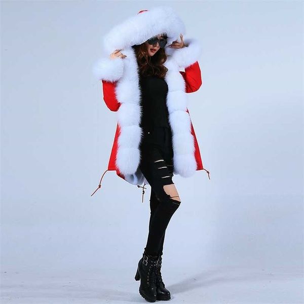 winter parka real fur collar hooded thick warm artificial rex rabbit fur liner fashion luxury fur coat jacket 211129, Black
winter parka real fur collar hooded thick warm artificial rex rabbit fur liner fashion luxury fur coat jacket 211129, Black