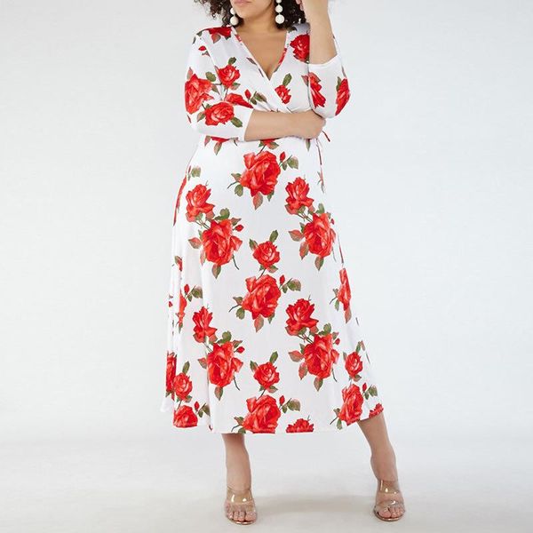 casual dresses 4xl 5xl vintage dress sashes v-neck print a-line woman party night maxi for women plus size vestidos, Black;gray
casual dresses 4xl 5xl vintage dress sashes v-neck print a-line woman party night maxi for women plus size vestidos, Black;gray
