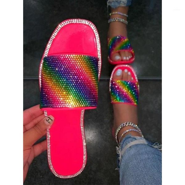 ladies sandals flat glitter rhinestone jelly purse shoes for women summer slipper bling rainbow chanclas frau hausschuhe slippers1, Black
ladies sandals flat glitter rhinestone jelly purse shoes for women summer slipper bling rainbow chanclas frau hausschuhe slippers1, Black