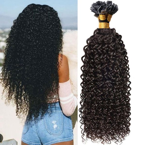 human hair bulks curly extensions flat nail tip in extension 1g/strand machine made peruvian, Black
human hair bulks curly extensions flat nail tip in extension 1g/strand machine made peruvian, Black
