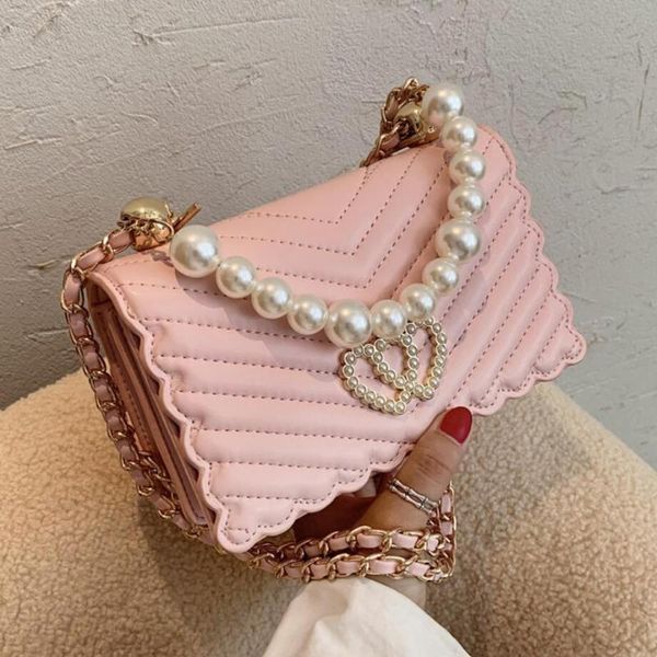 evening bags sweet lady pearl tote bag 2021 fashion pu leather women's designer handbag chain shoulder messenger
evening bags sweet lady pearl tote bag 2021 fashion pu leather women's designer handbag chain shoulder messenger
