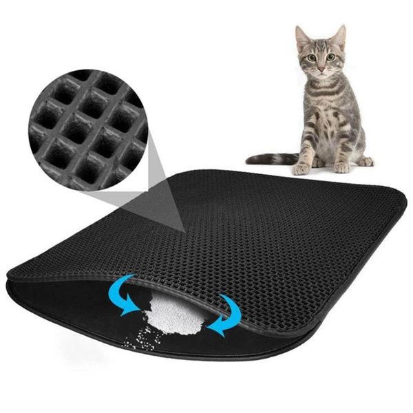 cat beds & furniture waterproof pet litter mat foldable eva double-layer cats non-slip bottom layer catcher pad
cat beds & furniture waterproof pet litter mat foldable eva double-layer cats non-slip bottom layer catcher pad