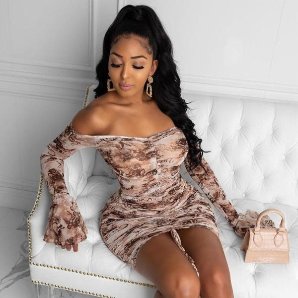 casual dresses dpsde 2021 fashion women girl style short long sleeve card shoulder printed mini, Black;gray
casual dresses dpsde 2021 fashion women girl style short long sleeve card shoulder printed mini, Black;gray