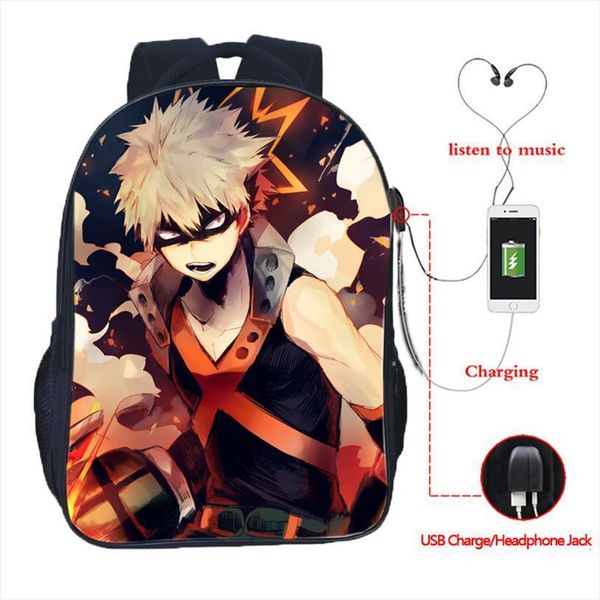 Boku No Hero Academia My Usb Charge Backpack Students Boys Girls Bags Fashion Schoolbag Teens Daily
Boku No Hero Academia My Usb Charge Backpack Students Boys Girls Bags Fashion Schoolbag Teens Daily