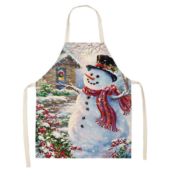 1pcs christmas apron santa claus cotton linen aprons 47x38cm woman bibs for home kitchen cooking baking 68x55cm
1pcs christmas apron santa claus cotton linen aprons 47x38cm woman bibs for home kitchen cooking baking 68x55cm
