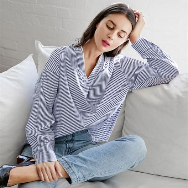 autumn lace patchwork striped print blouse casual v neck long sleeve loose back bow tie korean blouses shirt blusas women's & shirts, White
autumn lace patchwork striped print blouse casual v neck long sleeve loose back bow tie korean blouses shirt blusas women's & shirts, White