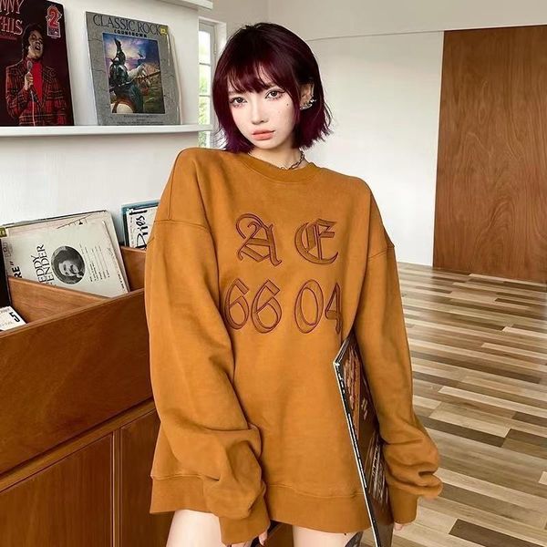women's hoodies & sweatshirts pure cotton american vintage round neck sweatshirt women autumn and winter oversized street casual couple, Black
women's hoodies & sweatshirts pure cotton american vintage round neck sweatshirt women autumn and winter oversized street casual couple, Black