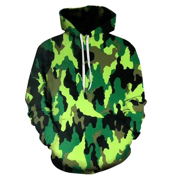 3d printing spring brain new men personality camouflage loose hood young military training uniform sport mode hooded, Black;green
3d printing spring brain new men personality camouflage loose hood young military training uniform sport mode hooded, Black;green