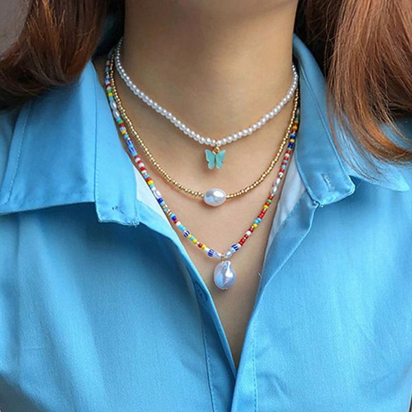 chokers chocker clavicle chain collar imitation opal pearl beads cute butterfly pendant choker necklace for women girl female gift, Golden;silver
chokers chocker clavicle chain collar imitation opal pearl beads cute butterfly pendant choker necklace for women girl female gift, Golden;silver