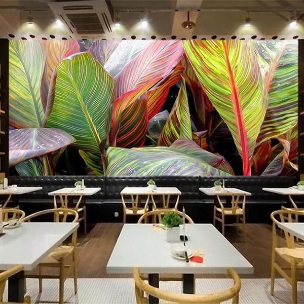 custom 3d large mural bedroom living room sofa tv self adhesive wallpaper hand-painted tropical rainforest banana leaf non-woven wallpapers
custom 3d large mural bedroom living room sofa tv self adhesive wallpaper hand-painted tropical rainforest banana leaf non-woven wallpapers