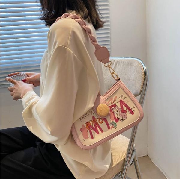 female 2021 spring trendy fashion printing messenger bags versatile one-shoulder armpit bag
female 2021 spring trendy fashion printing messenger bags versatile one-shoulder armpit bag