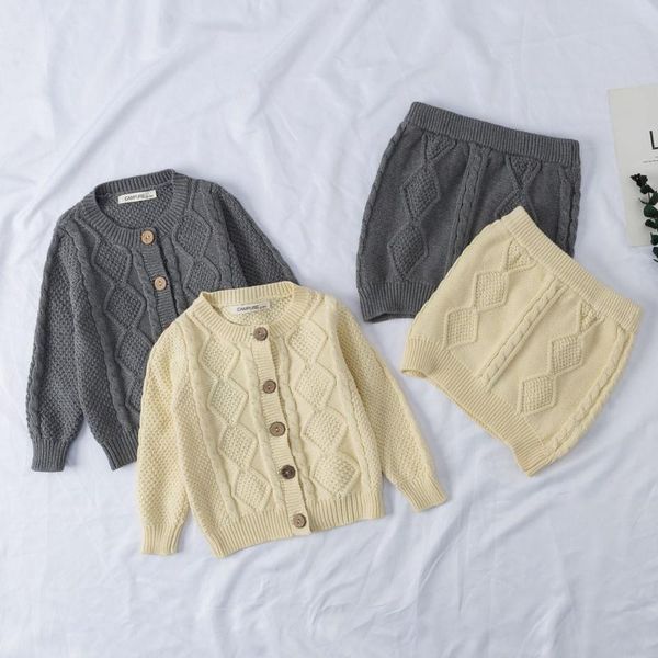 spring style born baby boy girl knitted cardigan sweater set toddler kid long sleeve + solid soft pant 2pcs clothing sets, White
spring style born baby boy girl knitted cardigan sweater set toddler kid long sleeve + solid soft pant 2pcs clothing sets, White
