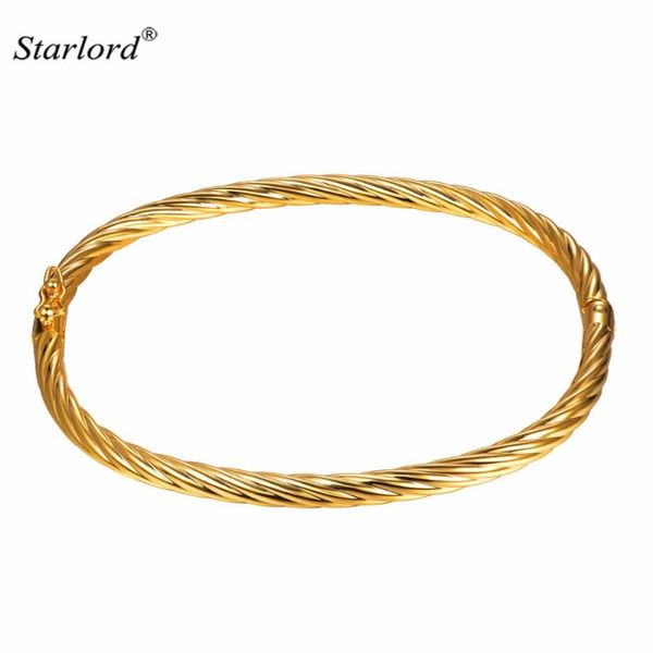 starlord twisted bangle bracelet for women simple minimallist wire trendy jewelry h5221, Black
starlord twisted bangle bracelet for women simple minimallist wire trendy jewelry h5221, Black