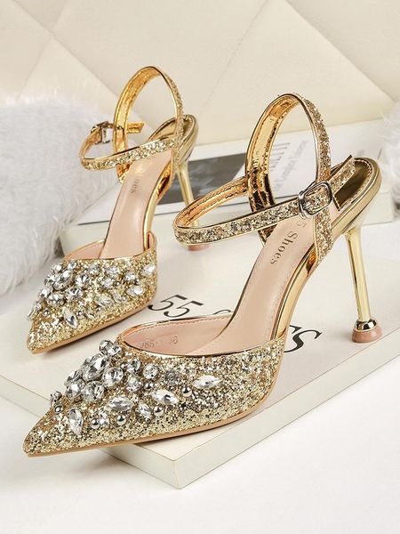 koovan women's sandals female 2021 summer hollow rhinestone one-word button single shoe shallow point high-heeled shoes, Black
koovan women's sandals female 2021 summer hollow rhinestone one-word button single shoe shallow point high-heeled shoes, Black
