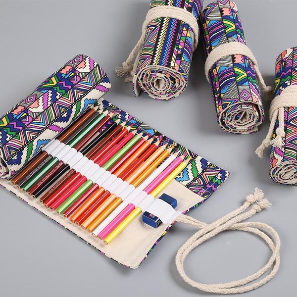 pencil bags 50pcs roll school case for girls boys canvas pencilcase 24/36/48/72 holes pen bag cartridge stationery pouch
pencil bags 50pcs roll school case for girls boys canvas pencilcase 24/36/48/72 holes pen bag cartridge stationery pouch
