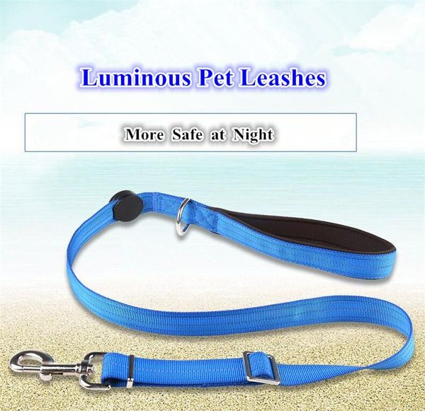 dog collars & leashes luminous traction rope reflective big nylon led light pet b47
dog collars & leashes luminous traction rope reflective big nylon led light pet b47