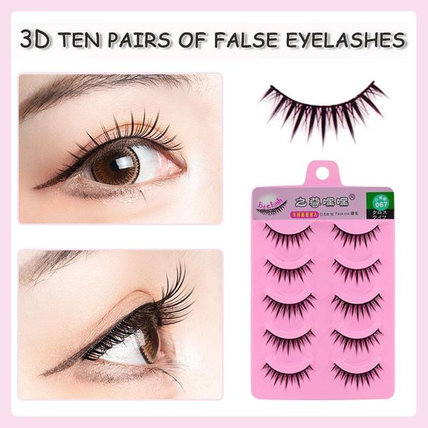 false eyelashes five pairs of eyelashes, , curly black, long, thick, comfortable and easy to wearnatural long fiber, big eyes
false eyelashes five pairs of eyelashes, , curly black, long, thick, comfortable and easy to wearnatural long fiber, big eyes