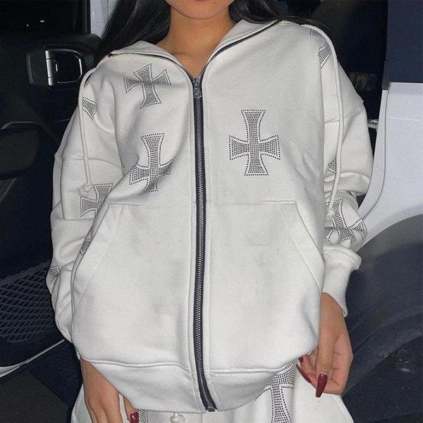 women's hoodies & sweatshirts punk sweatshirt korean hip hop women sport coat pullover oversized loose long sleeve zip hoodie y2k jacke, Black
women's hoodies & sweatshirts punk sweatshirt korean hip hop women sport coat pullover oversized loose long sleeve zip hoodie y2k jacke, Black