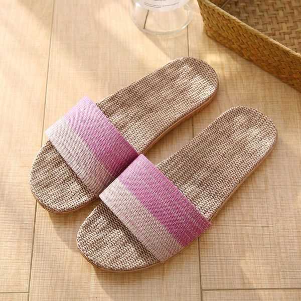 slippers linen color matching 2021 soft bottom non-slip couple model personality comfortable fashion high quality, Black
slippers linen color matching 2021 soft bottom non-slip couple model personality comfortable fashion high quality, Black