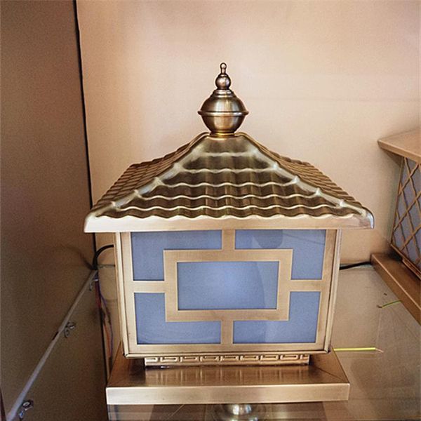 gate pillar light copper lamp body europe garden classical outdoor cast aluminum and base type e27 lawn lamps
gate pillar light copper lamp body europe garden classical outdoor cast aluminum and base type e27 lawn lamps